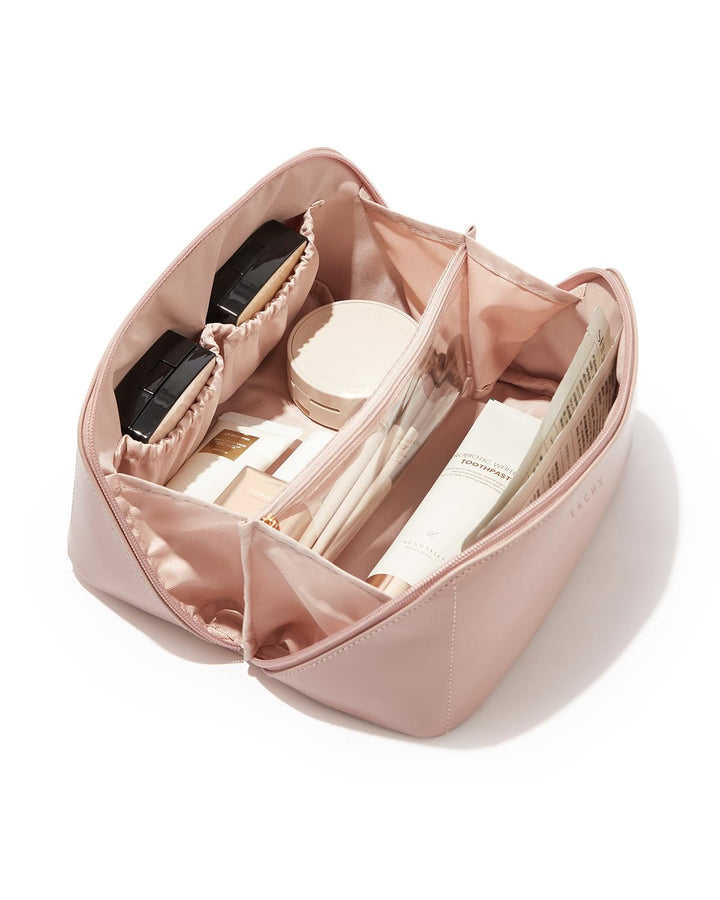Travel Makeup Bag,Large Capacity Cosmetic Bags for Women,Waterproof Portable Pouch