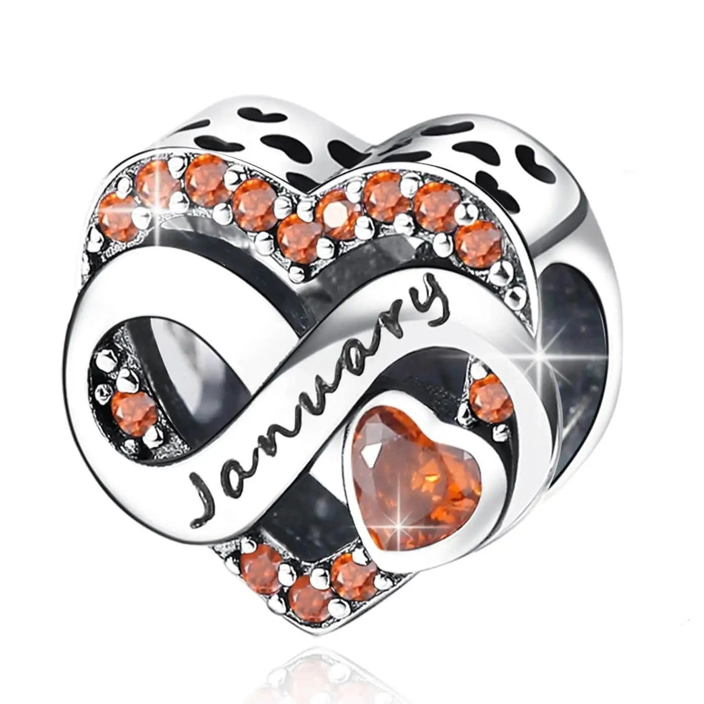 January Pandora Birthstone Charms Collection at Heart Crafted Gifts
