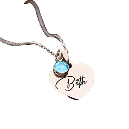 Personalized Custom Jewelry at Heart Crafted Gifts
