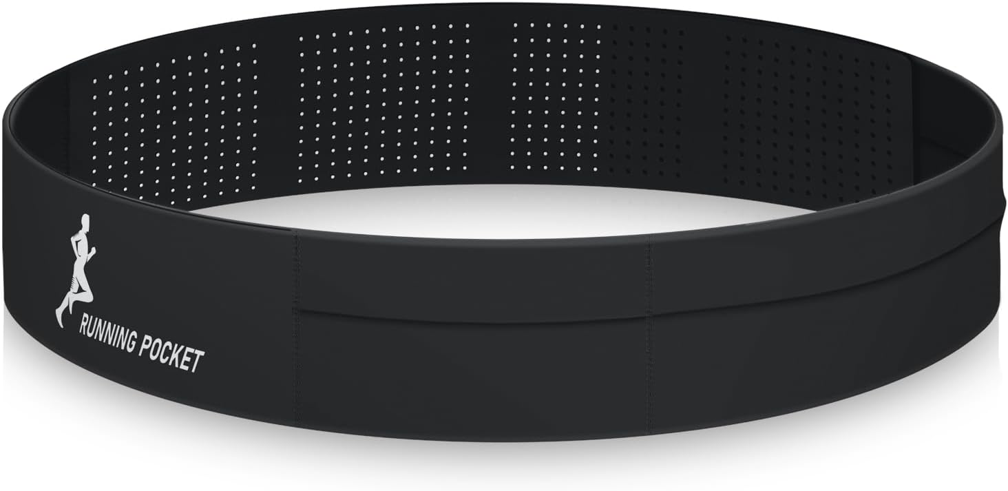 Belt with 3 Pockets – Adjustable Fanny Pack for Phones & Essentials