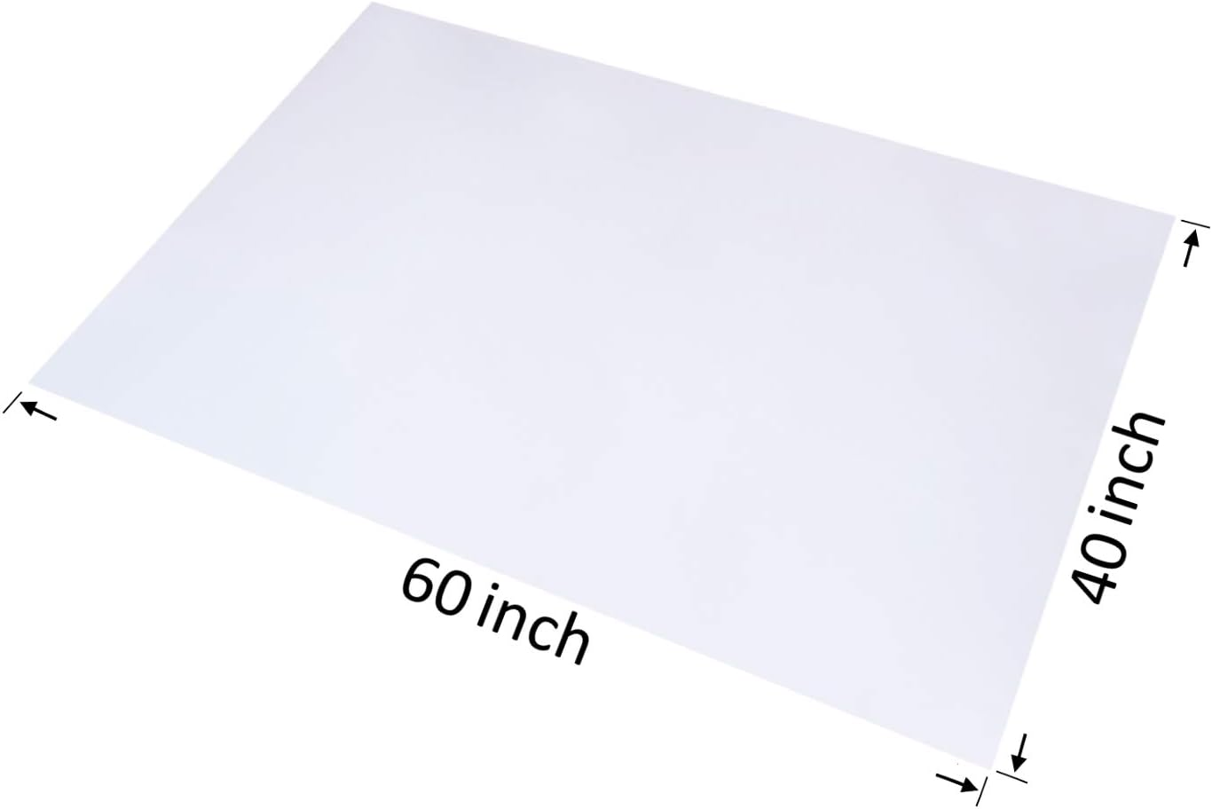 Wowfit 5-Pack Extra Large Clear Plastic Bags – 40x60 Inches