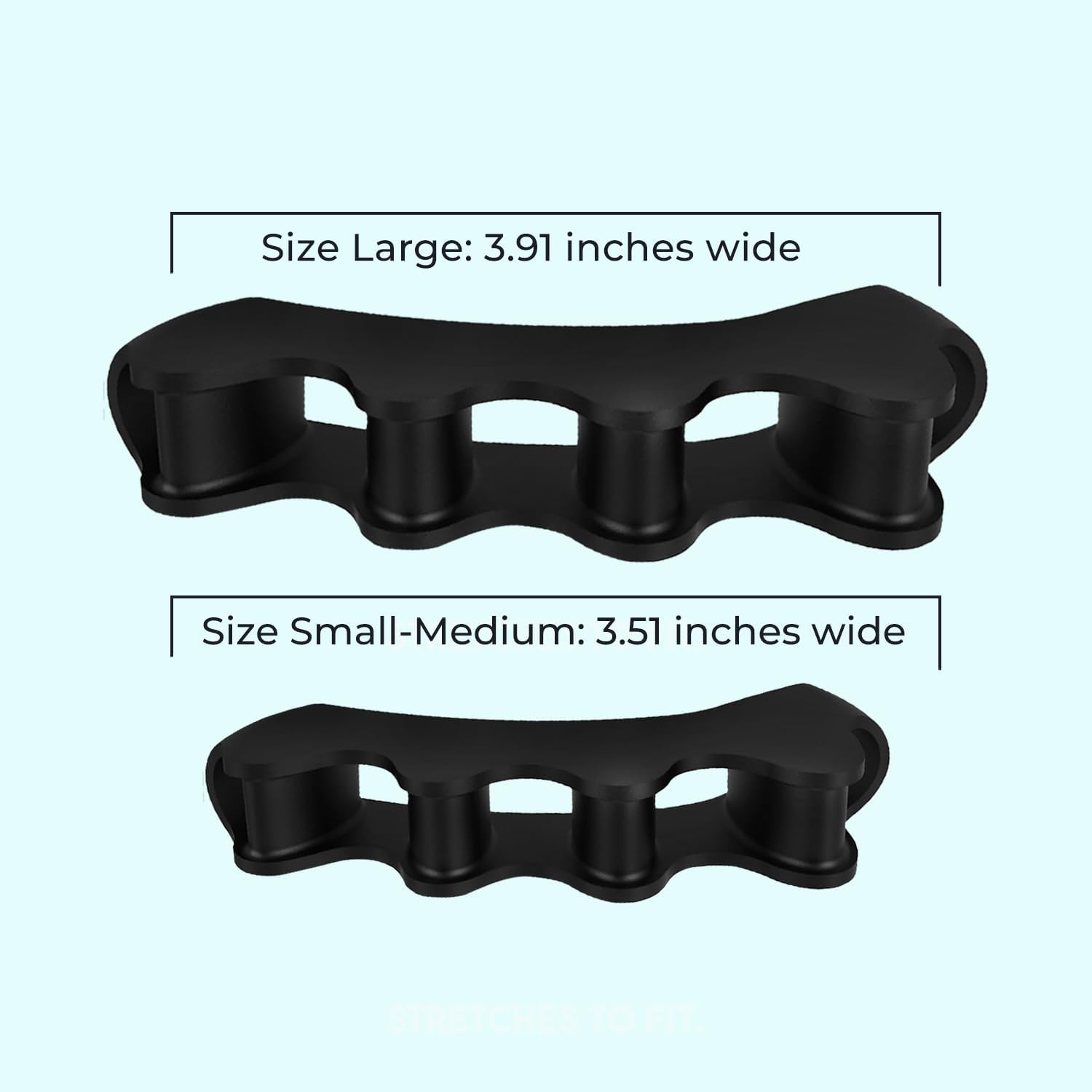 Toe Separators – Extra Thick &amp; Durable Gel Spacers for Foot Pain Relief