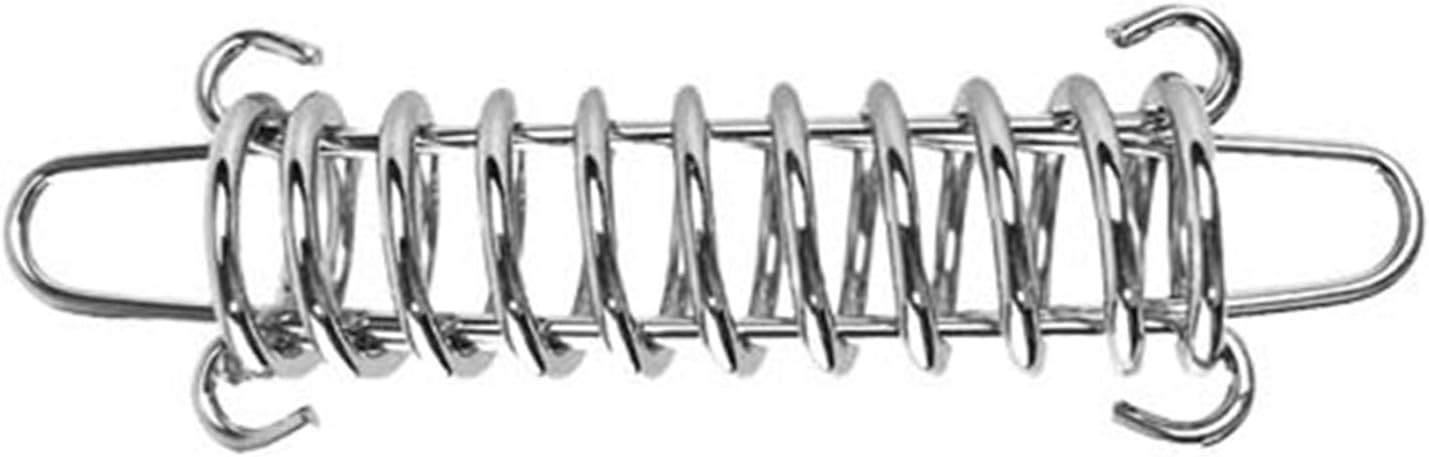 Portable Steel Spring Buckle – Anti-Loosening Windproof Hook for Outdoor Camping