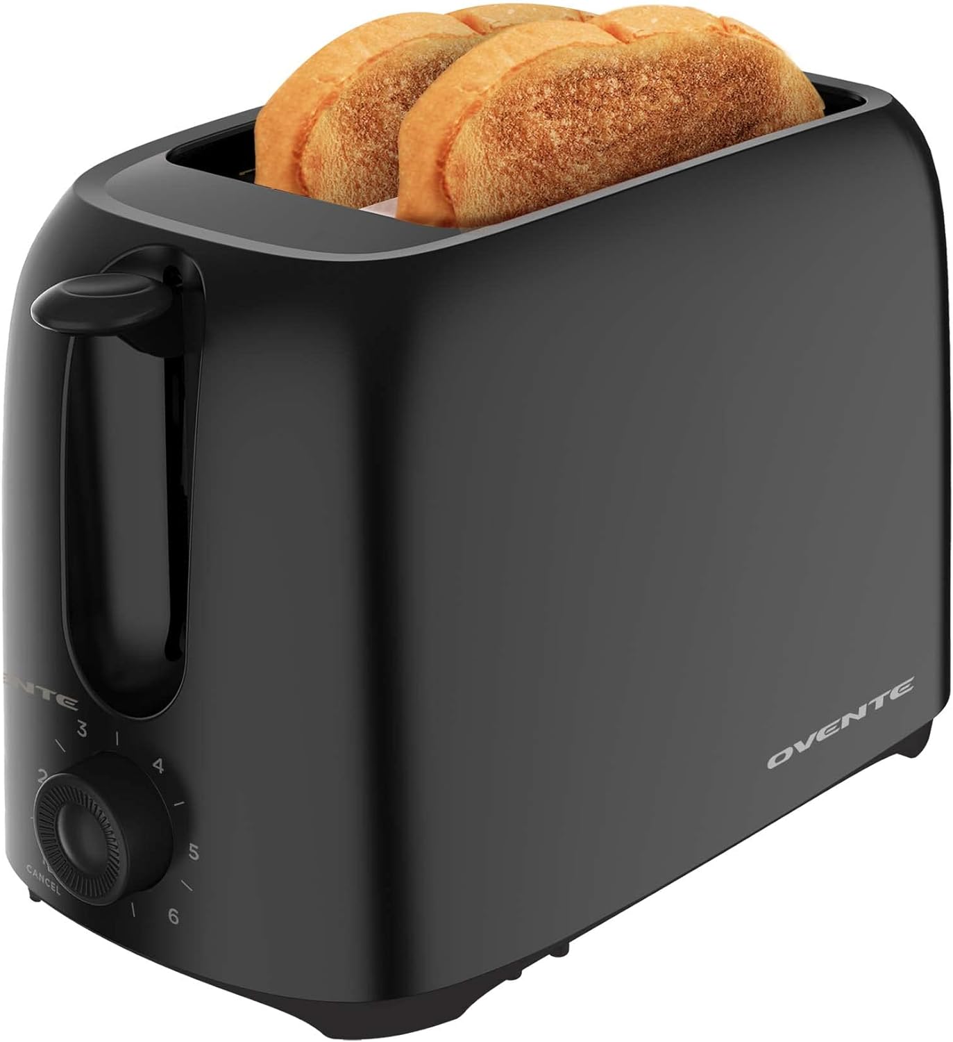 Electric 2-Slice Toaster with 6-Shade Browning & Removable Tray