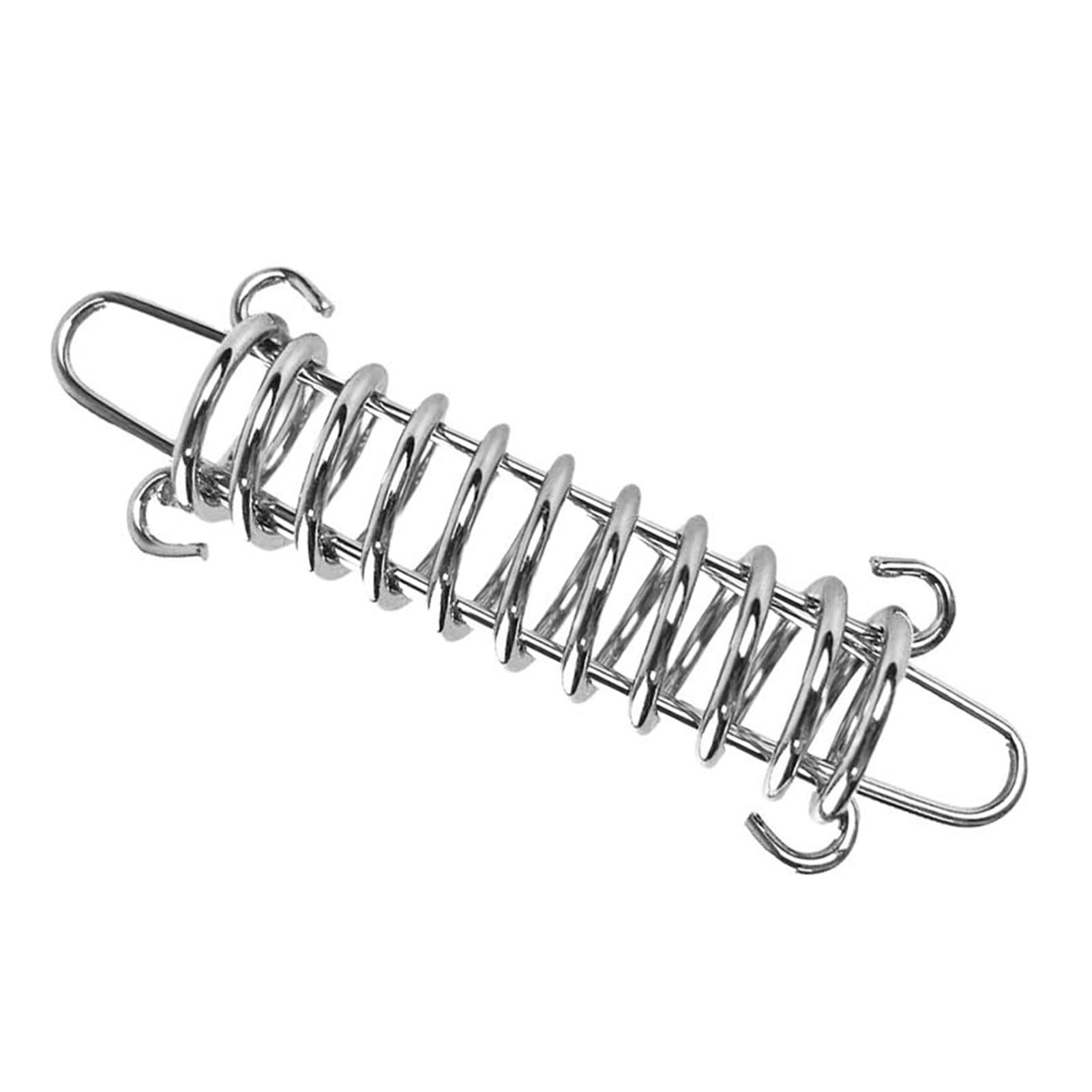 Portable Steel Spring Buckle – Anti-Loosening Windproof Hook for Outdoor Camping