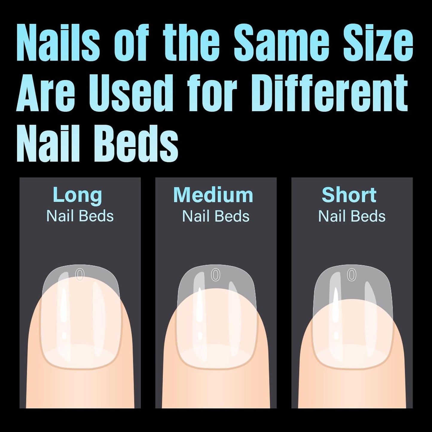 Short Almond Nail Tips – 240 Pcs Half Matte Soft Acrylic 12 Sizes Pre-Shaped Cover