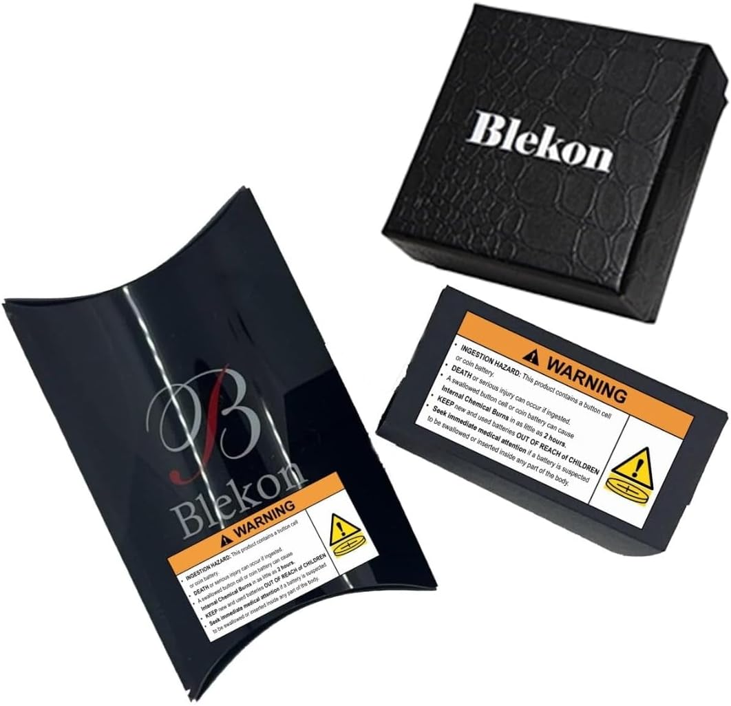 Blekon Collections Women’s Cuff Watch – Round Analog Display