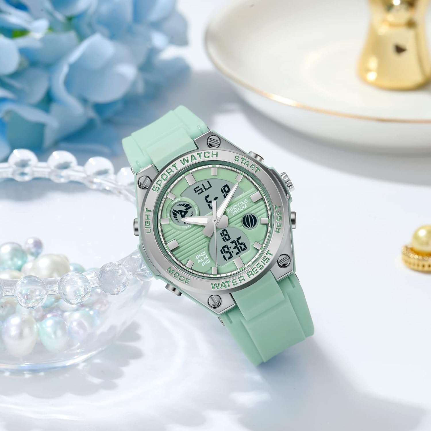 Women's Digital Sport Watch – Waterproof Military Tactical Watch