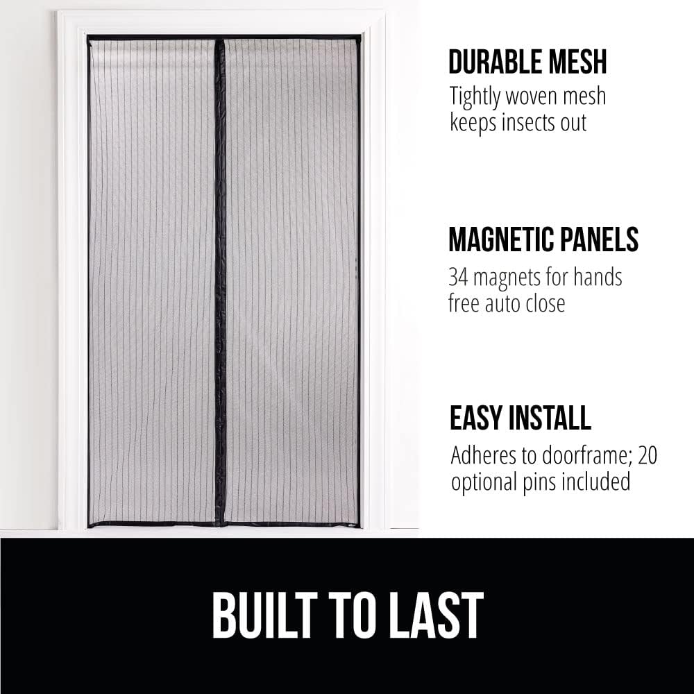 Magnetic Screen Door – Heavy Duty Mesh Bug & Pet Door Cover