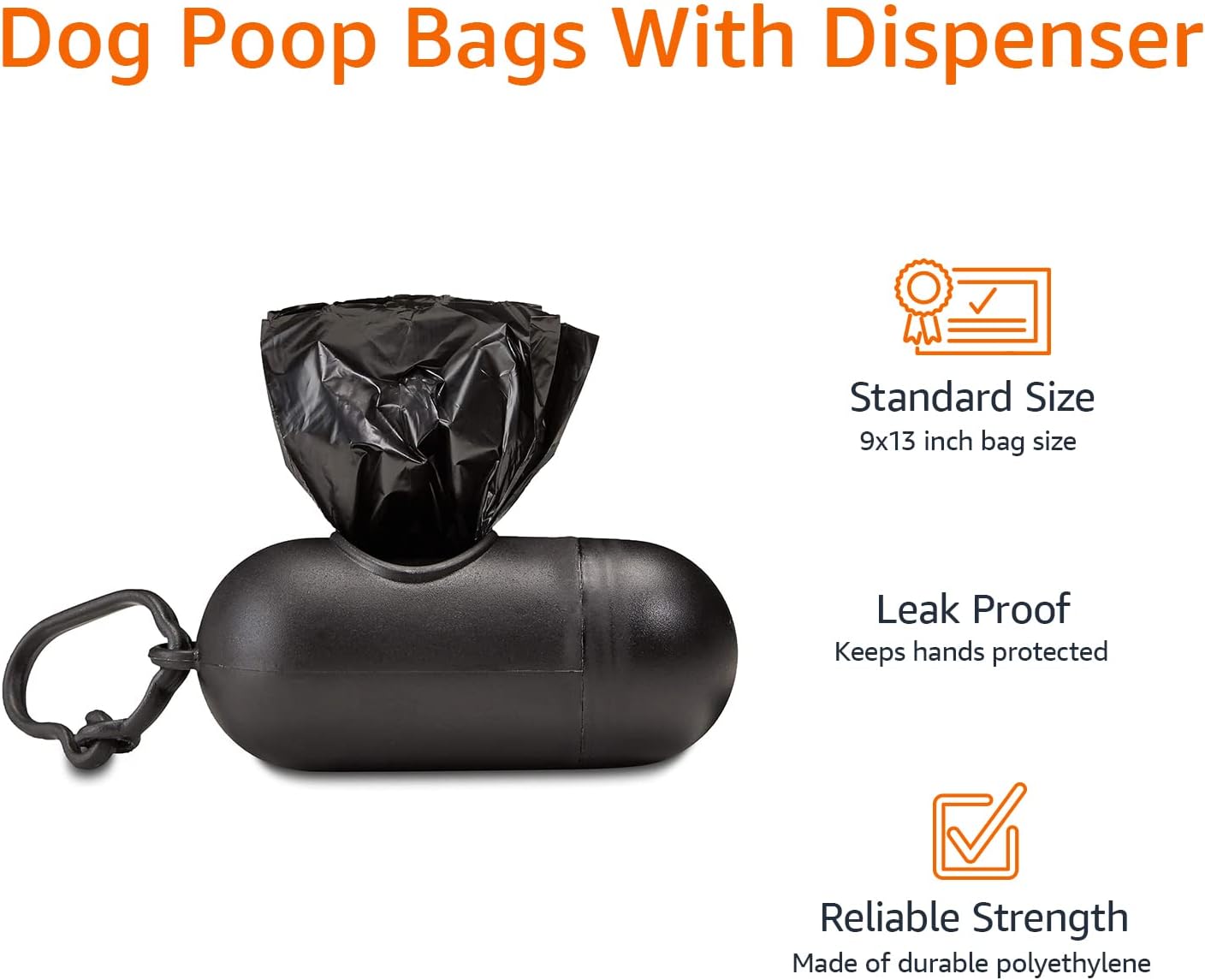 Dog Poop Bags with Dispenser – 900 Count, Leakproof & Unscented