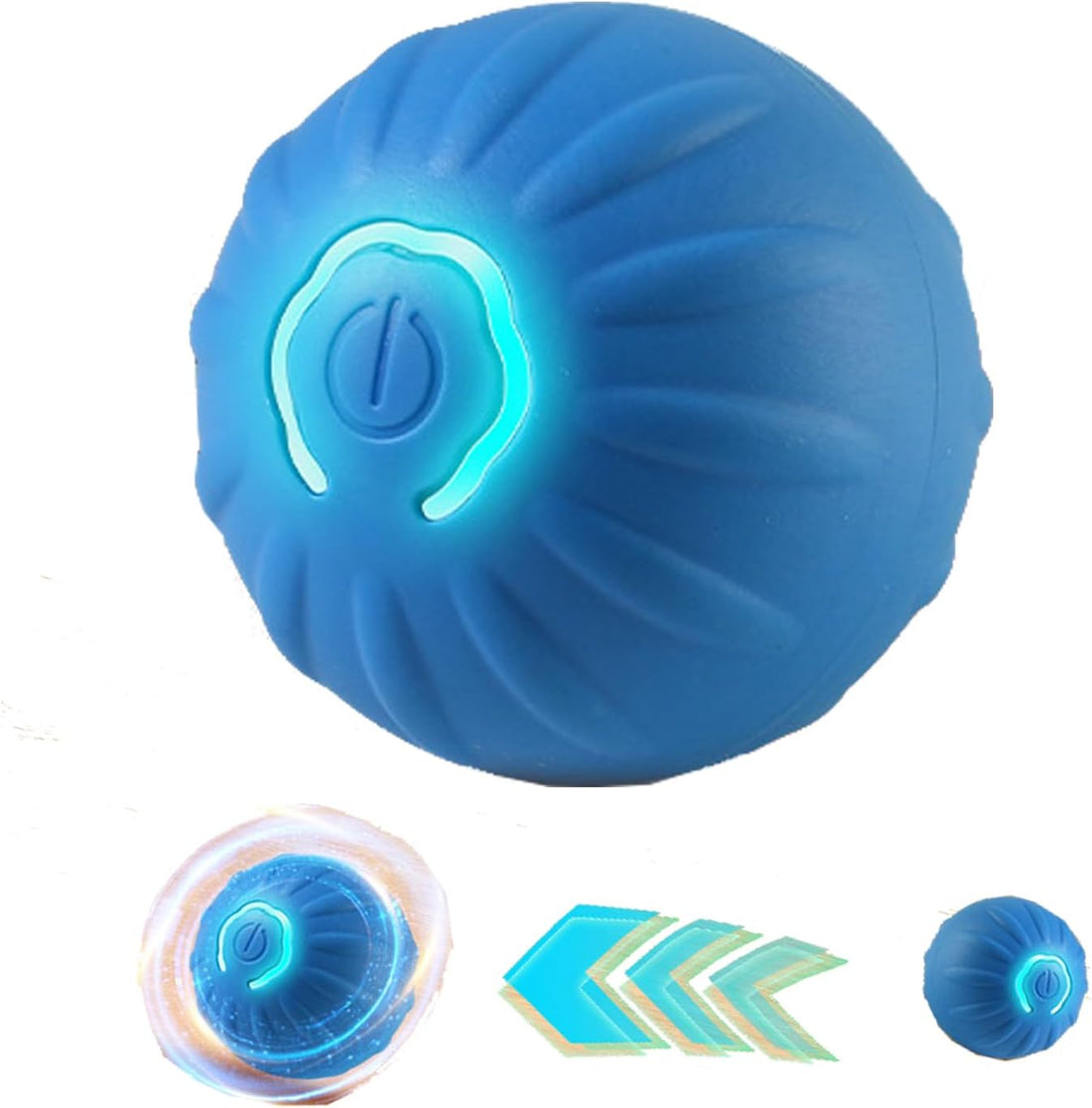 Interactive LED Dog Ball (2 inch) – USB Rechargeable