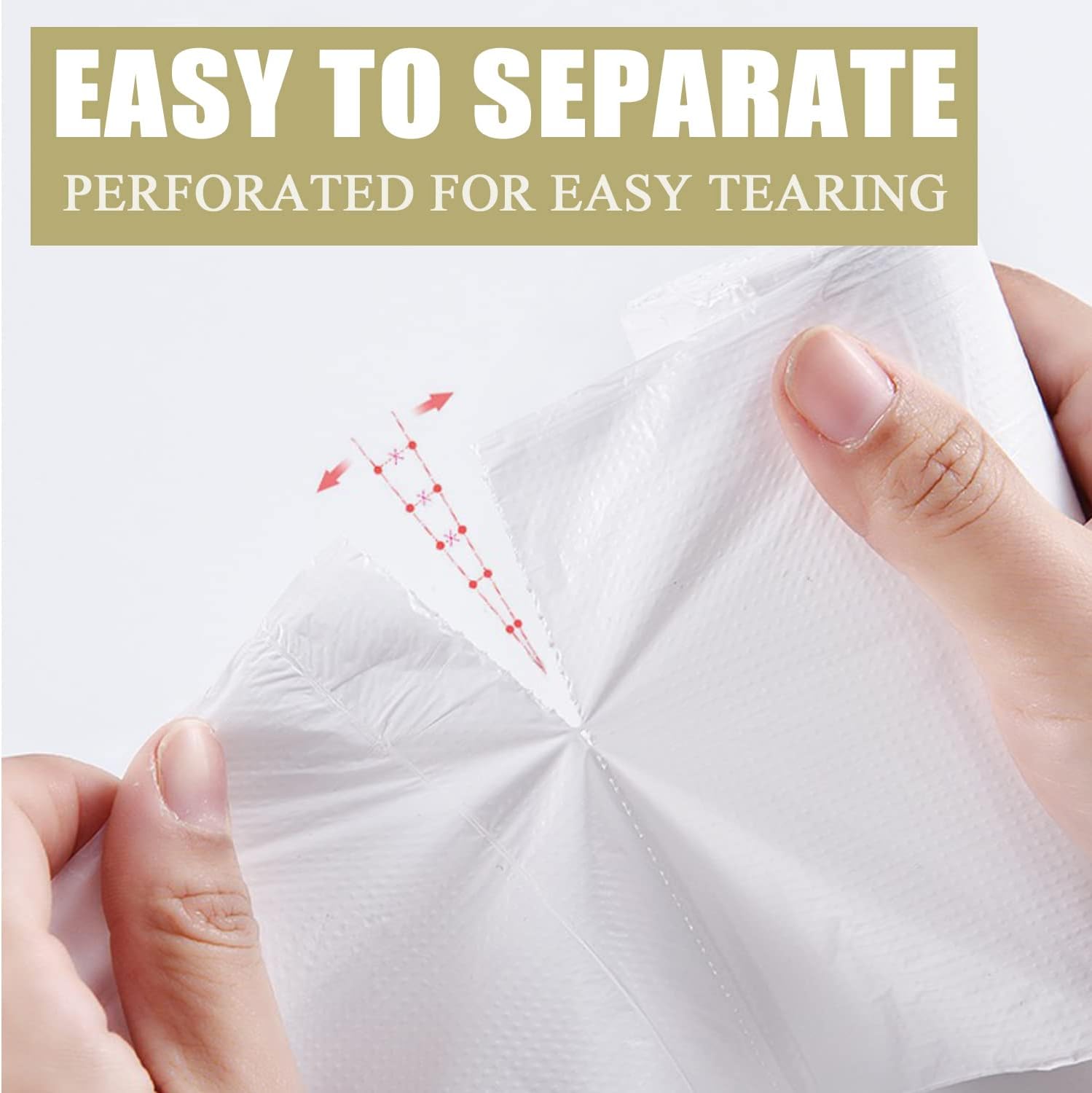 4 Gallon Trash Bags – 100 Count, Small Garbage Bags for Office