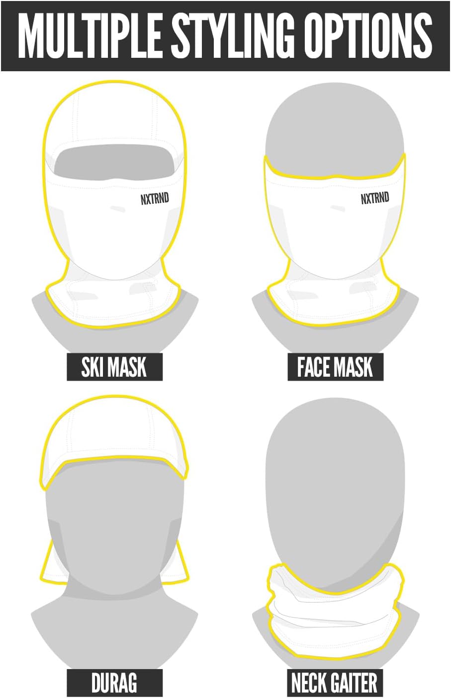 Football Ski Mask – Cooling Balaclava for Sports & Outdoors