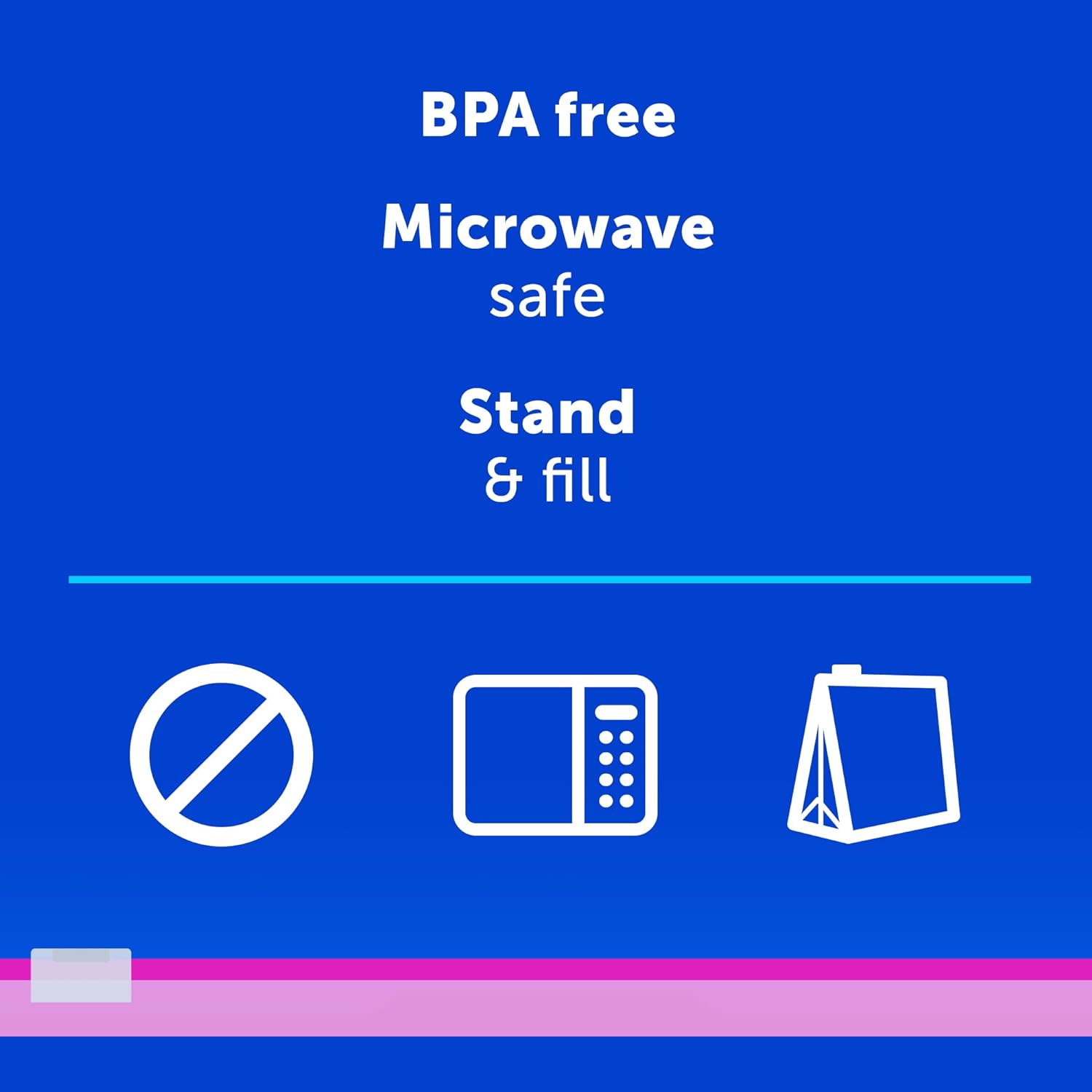 Food Storage Slider Bags – Power Shield Technology for Extra Durability