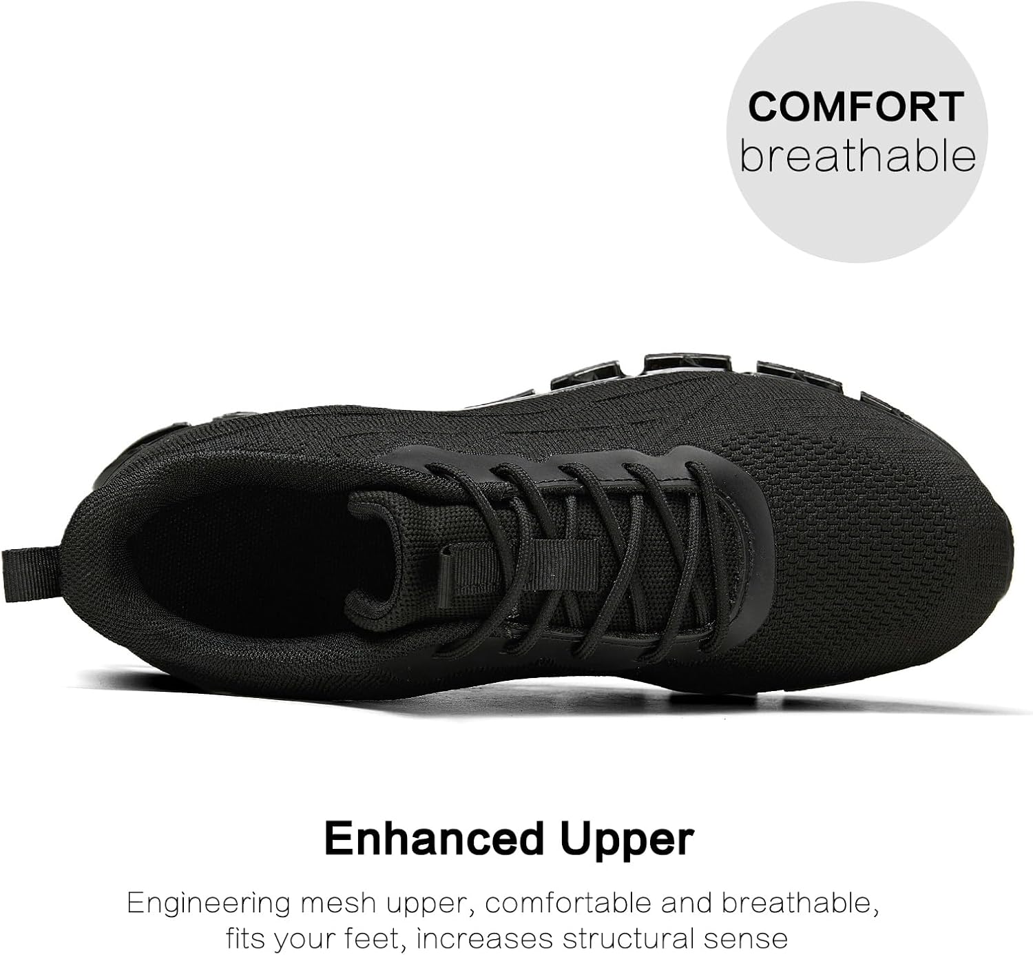 Men’s Blade Running Sneakers – Lightweight Breathable Mesh Trainers