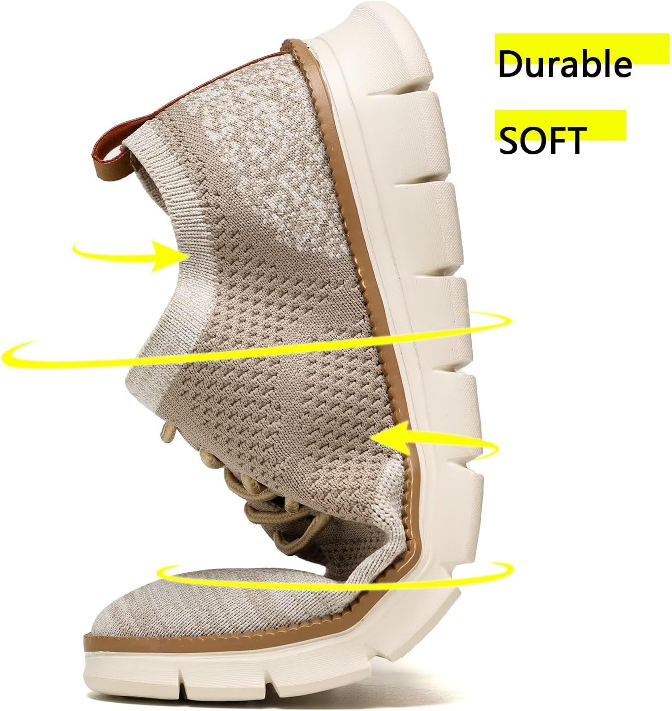 Men’s Casual Dress Oxfords – Breathable Knit Business Shoes