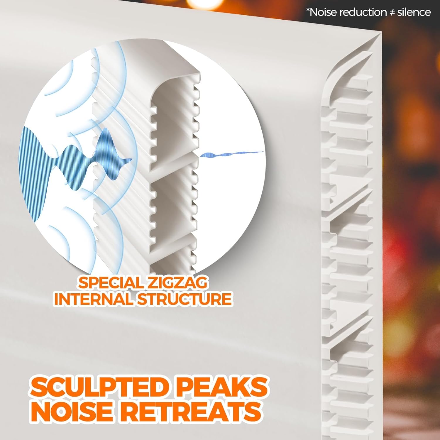 Under Door Draft Stopper – Adhesive Weather & Noise Blocker