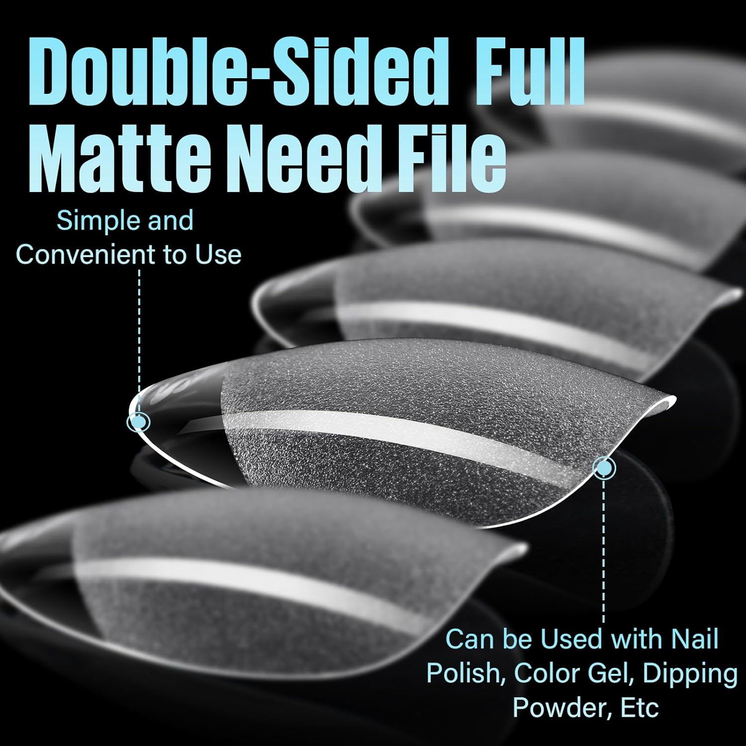 Acrylic Short Almond Nail Tips – 240 Pcs Half Matte Soft Acrylic 12 Sizes Pre-Shaped Cover