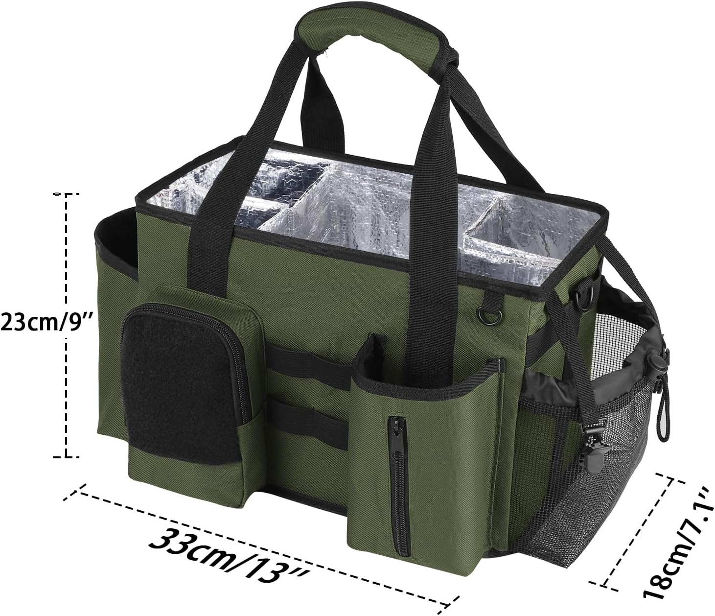 Cleaning Organizer with Handles & Adjustable Shoulder Strap – Cleaning Supply