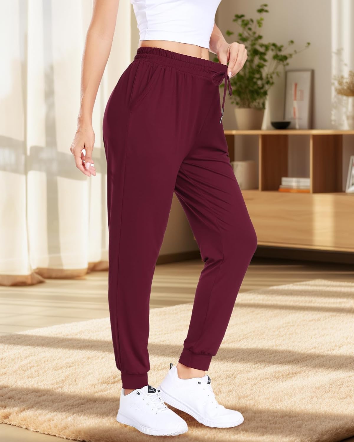 3 Pack Women’s Joggers – Sweatpants with Pockets