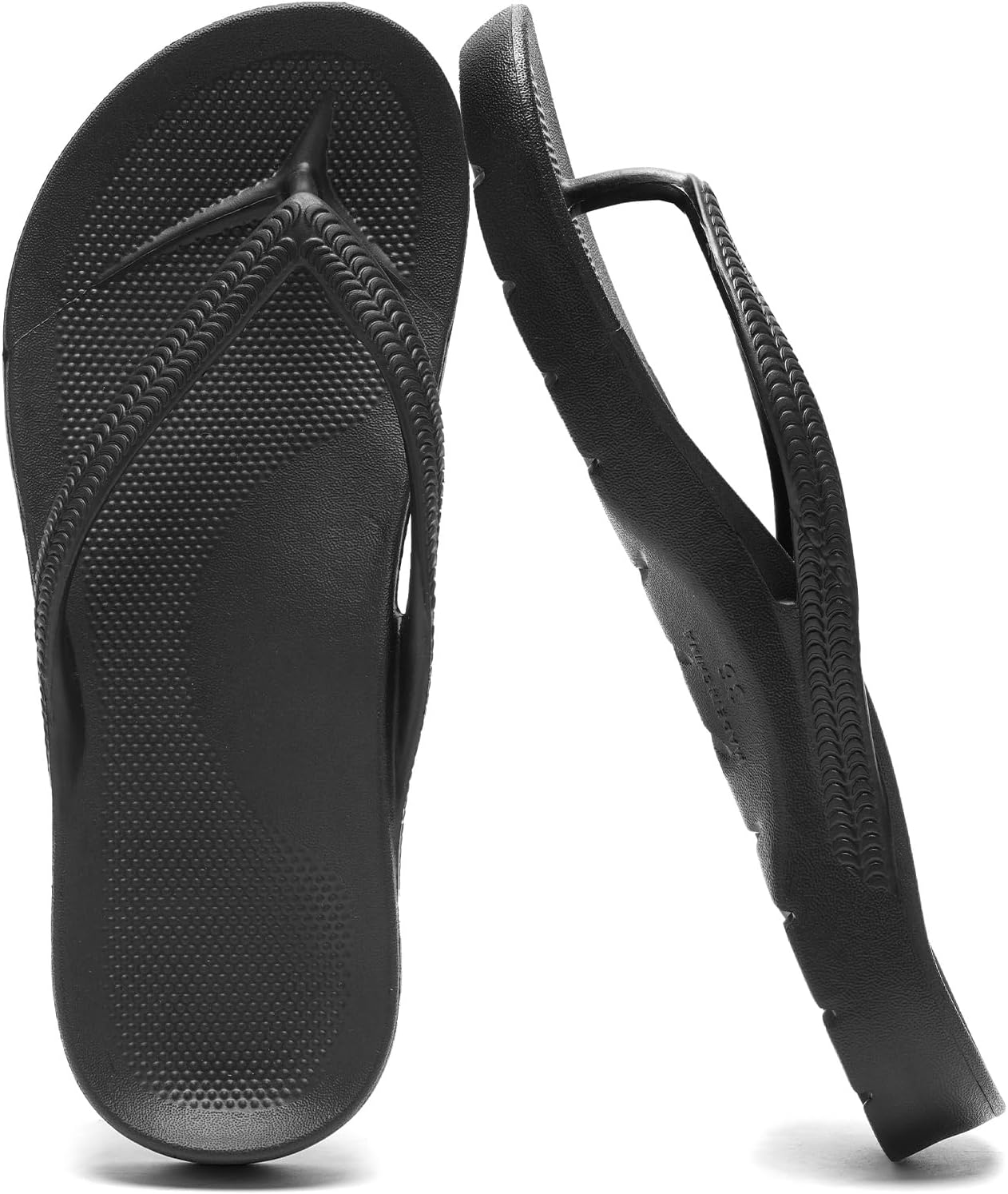 Women’s Arch Support Flip Flops – Lightweight Recovery Sandals with Soft Footbed