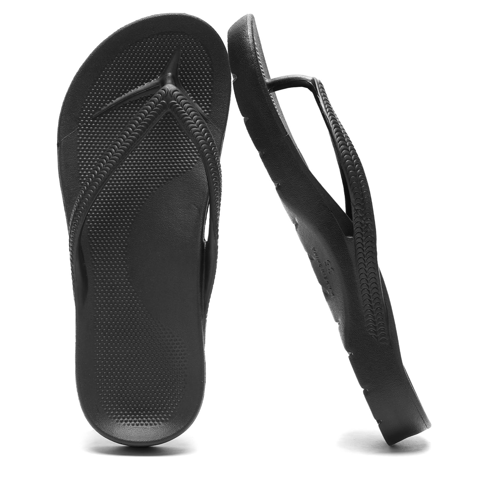 Women’s Arch Support Flip Flops – Lightweight Recovery Sandals with Soft Footbed