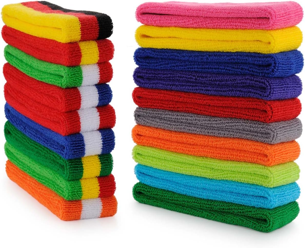 Sweatband Set – Moisture-Wicking Headband & Wristbands (3-Pack)