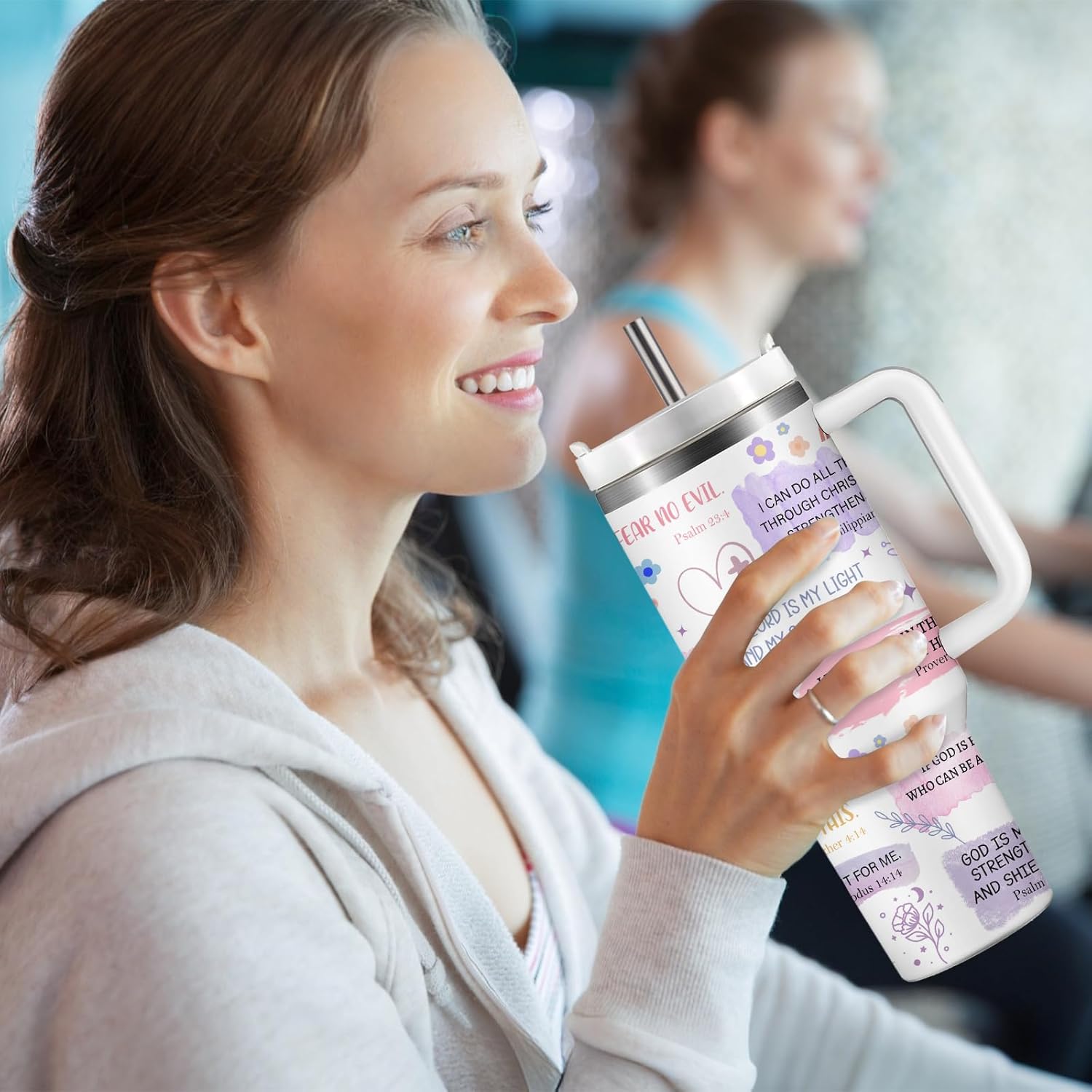 Pink “Child of God” Travel Tumbler – Inspirational Christian Gift for Women