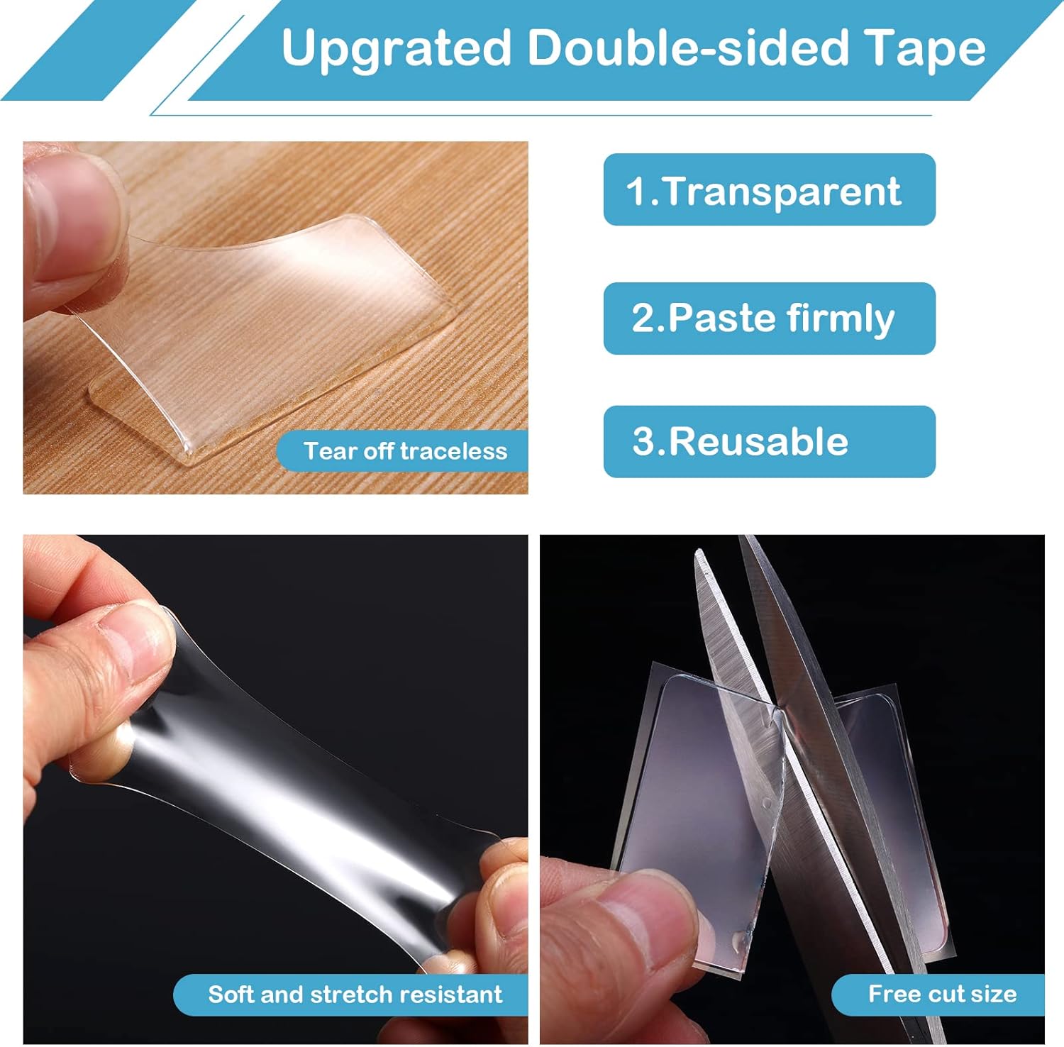 Unbreakable Full Length Wall Mirror Tiles – 4-Piece Acrylic Set