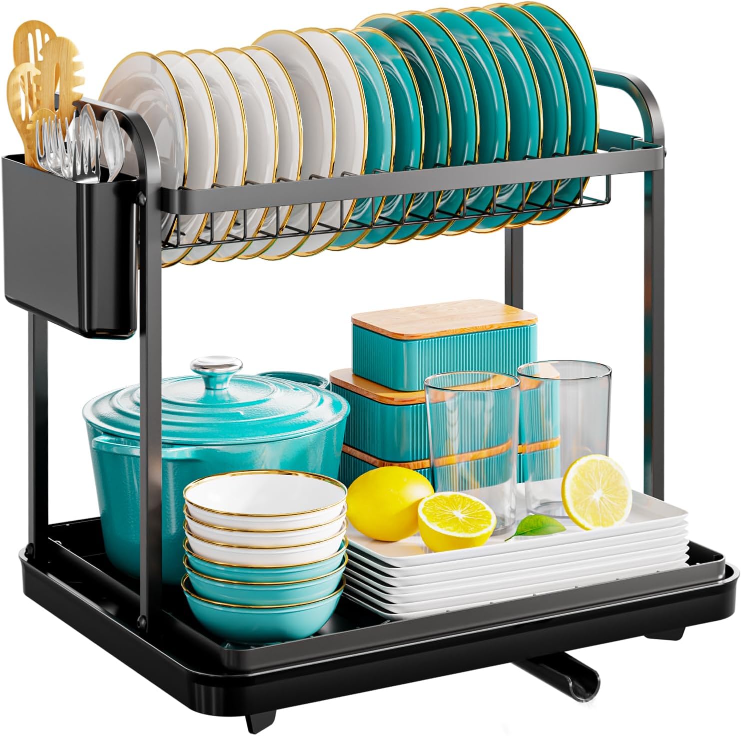 Dish Drying Rack - Stainless Steel Dish Rack for Kitchen Counter,