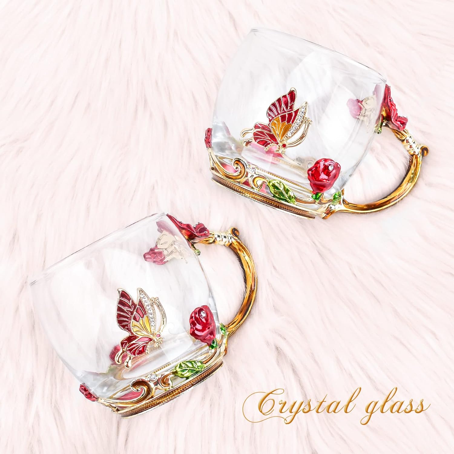 Gifts for Mom Women Mothers Day Glass Coffee Enamels Mug