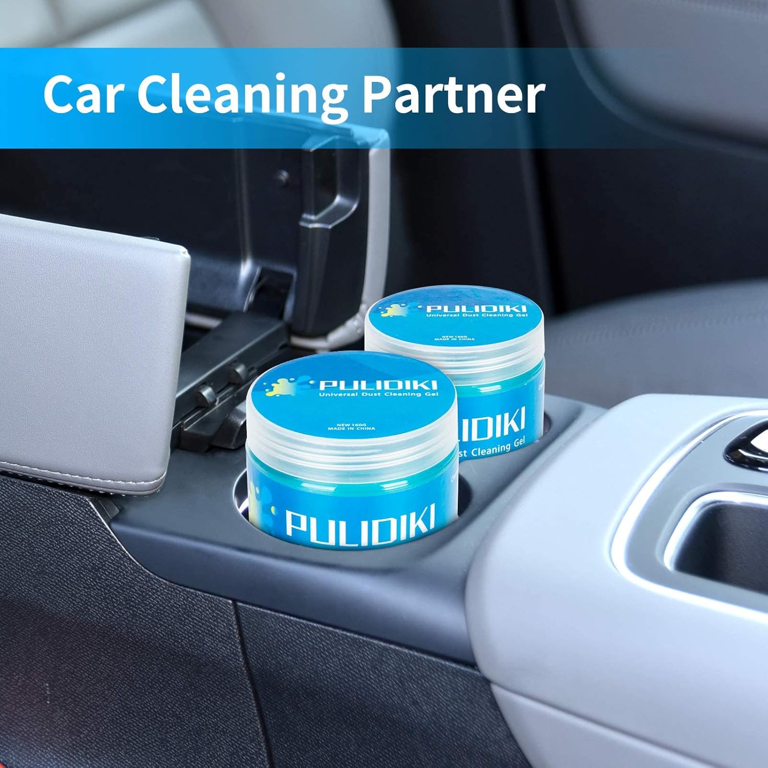 Car Interior Cleaner Putty – Reusable Dust Removal Gel for Vents & Crevices