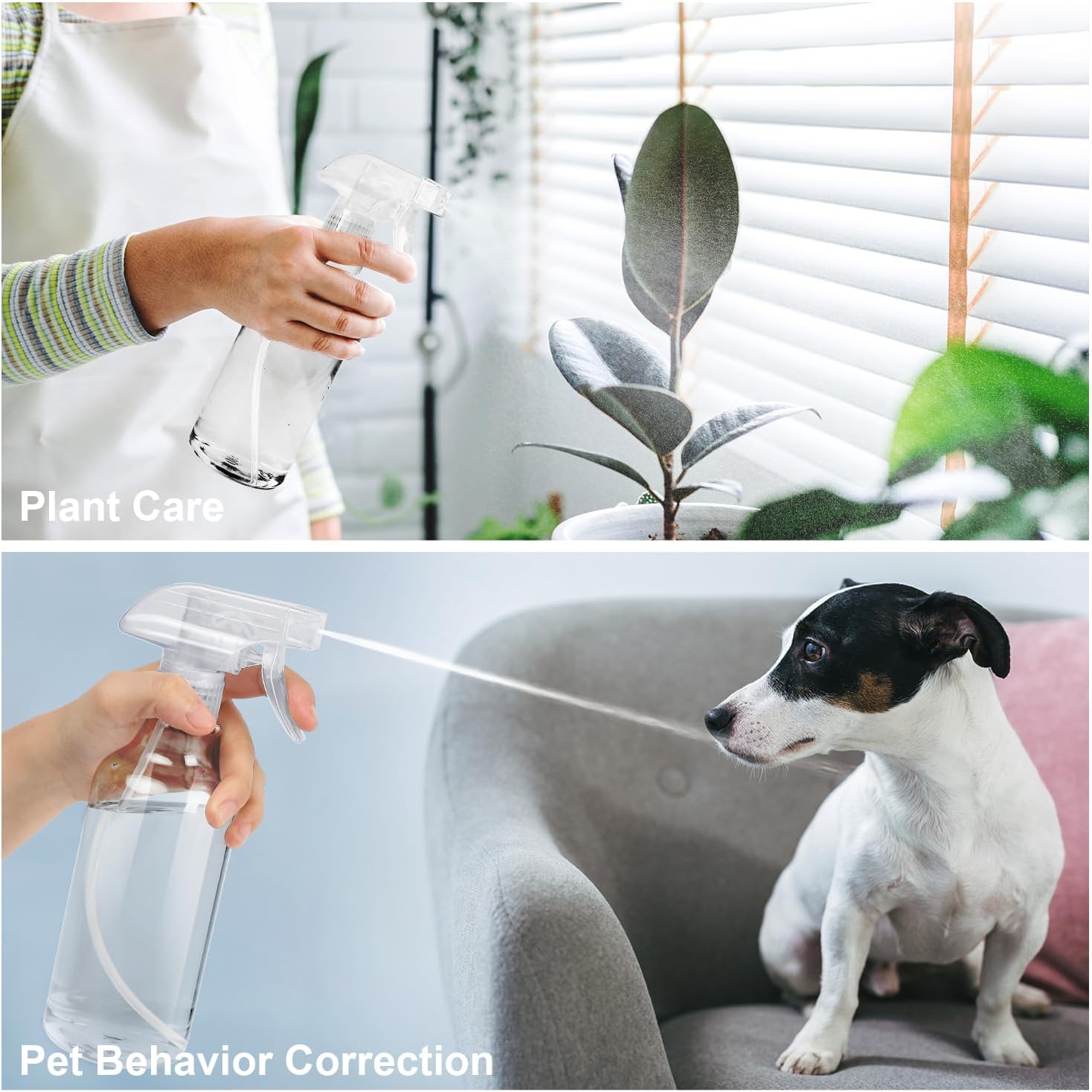 Mist & Stream Heavy Duty Spraying – Empty Water Spray Bottle for Cleaning