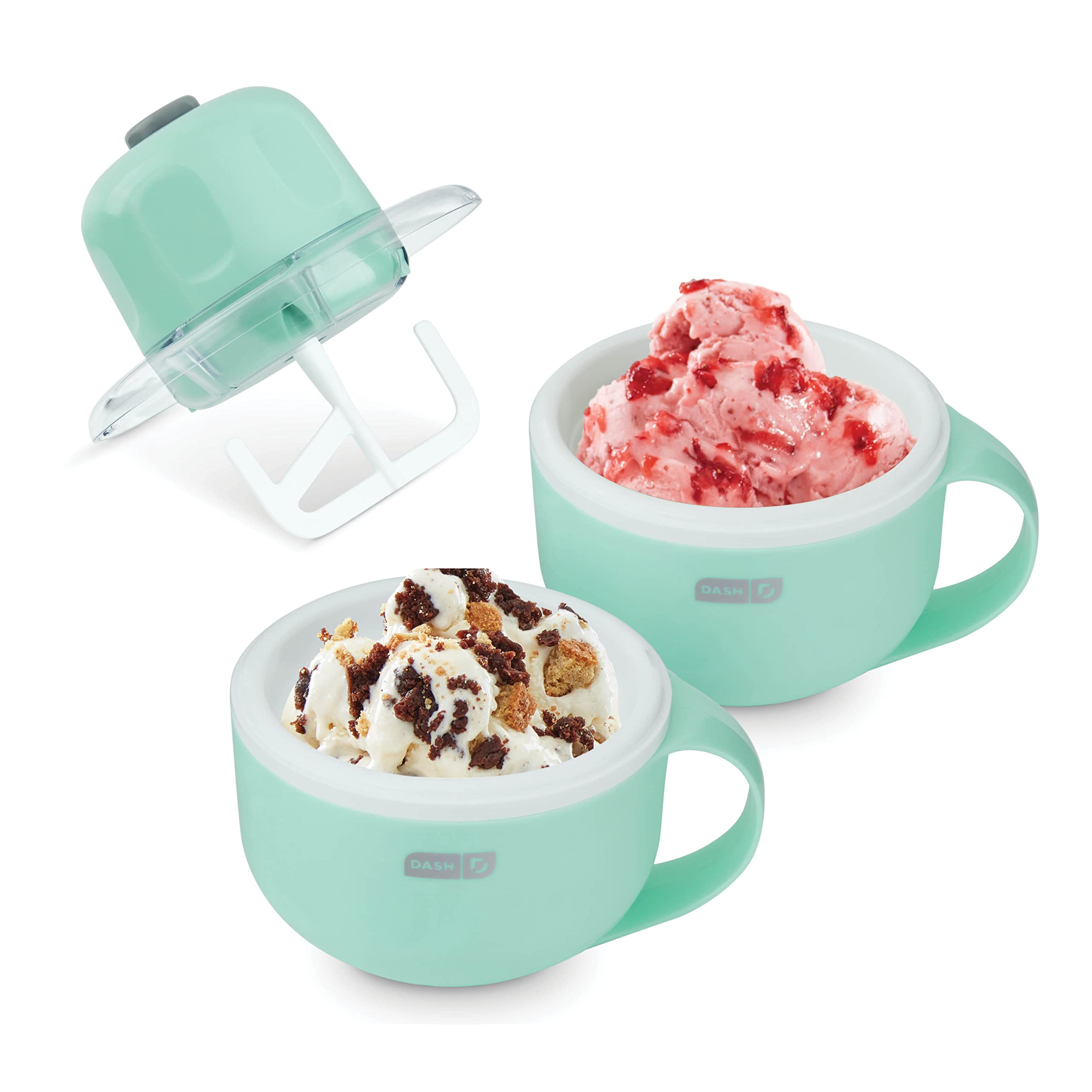 Soft Serve Ice Cream Maker – 2 Bowls, Frozen Yogurt & Sorbet