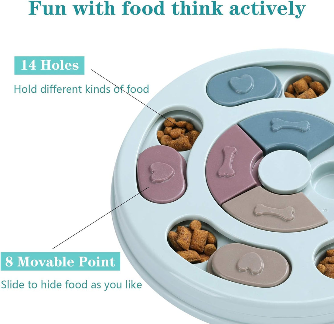 Dogs Food Puzzle Feeder Toys for IQ Training & Mental Enrichment Dog