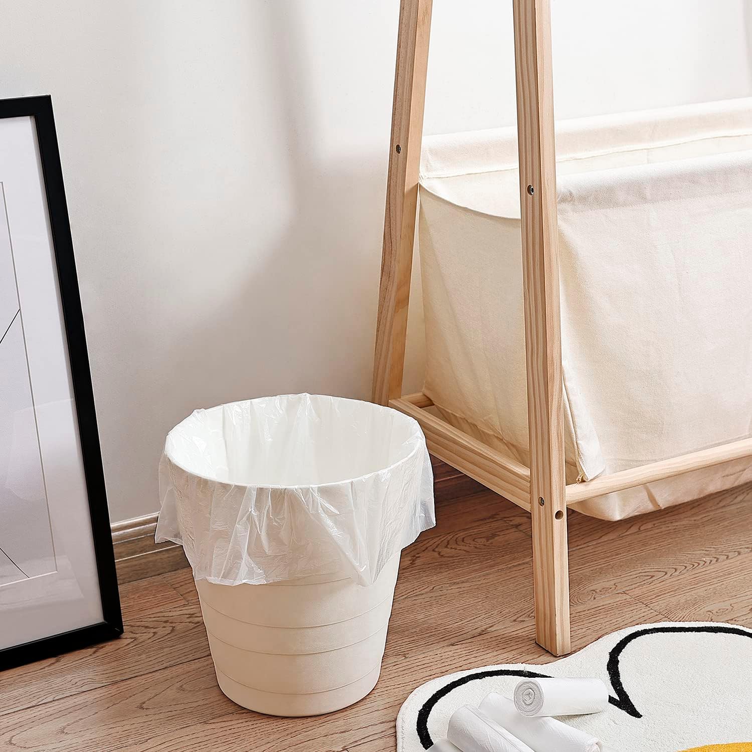 4 Gallon Trash Bags – 100 Count, Small Garbage Bags for Office