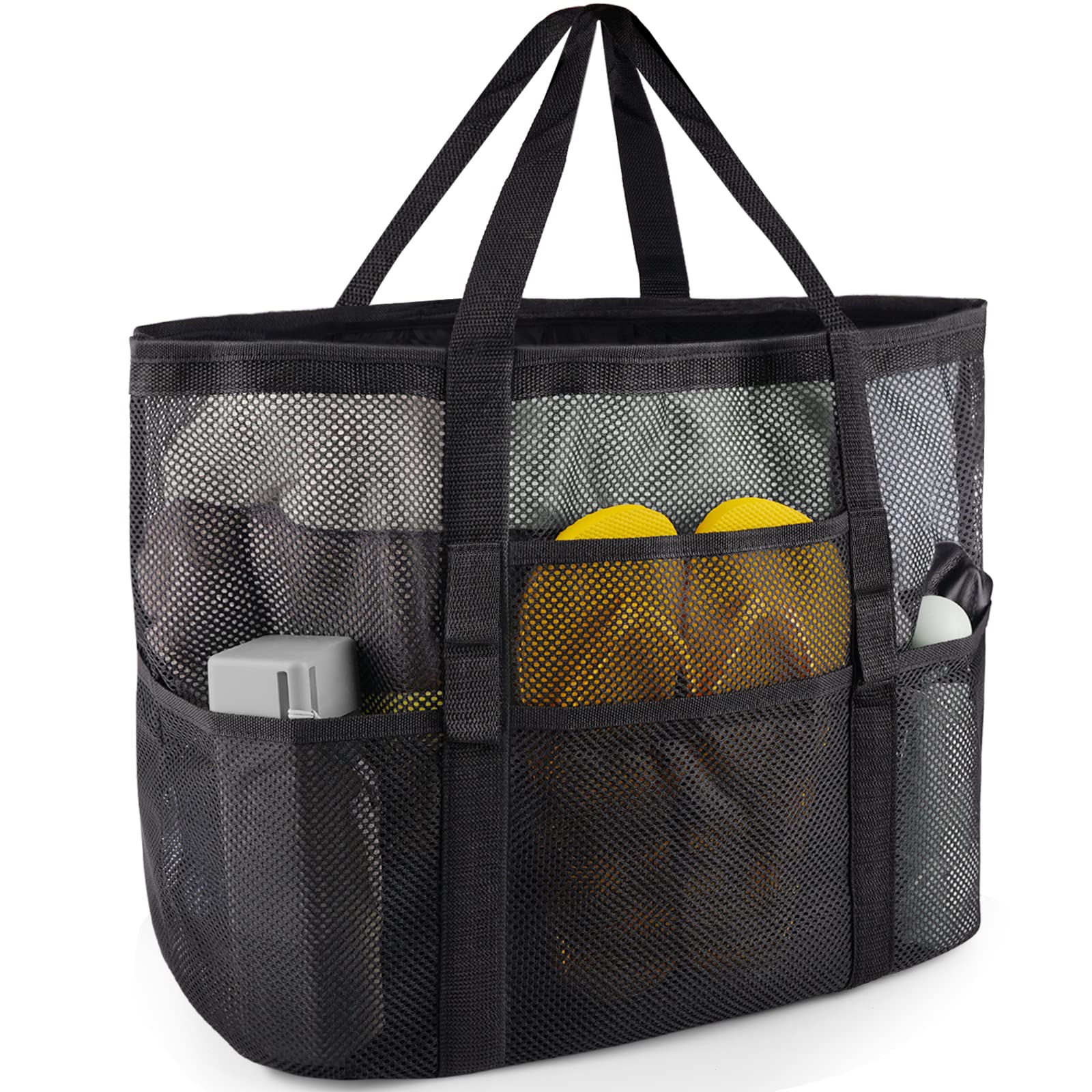 Mesh Beach Bag – Large Tote for Family, Toys, & Vacation Essentials