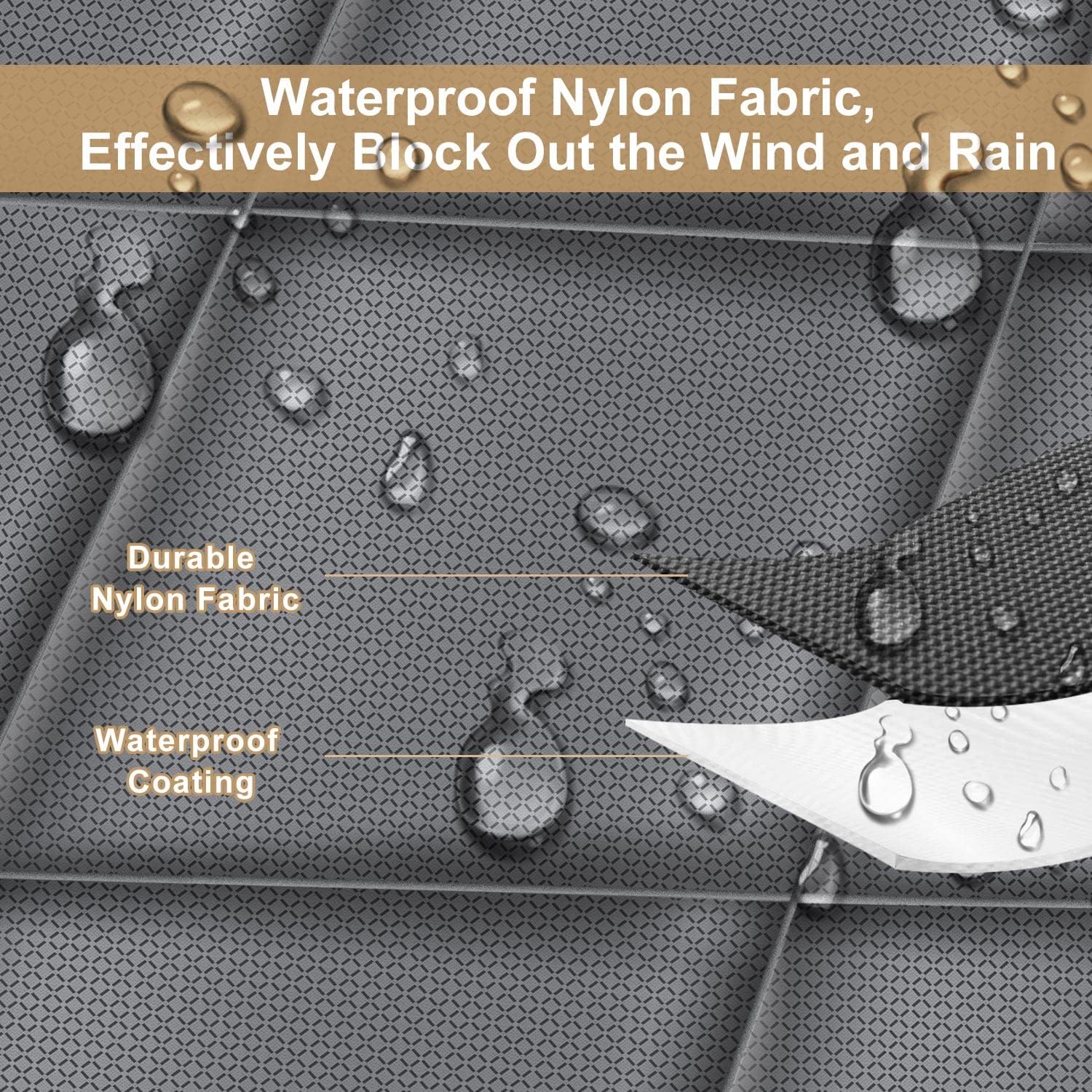 Magnetic Thermal Insulated Door Curtain – Weatherproof & Quiet