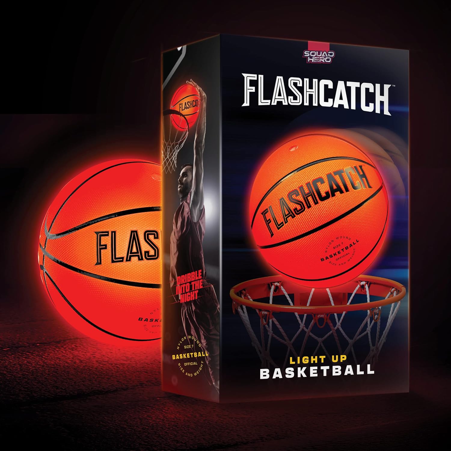 Light Up Basketball with LED Glow – Official Size, Outdoor Fun