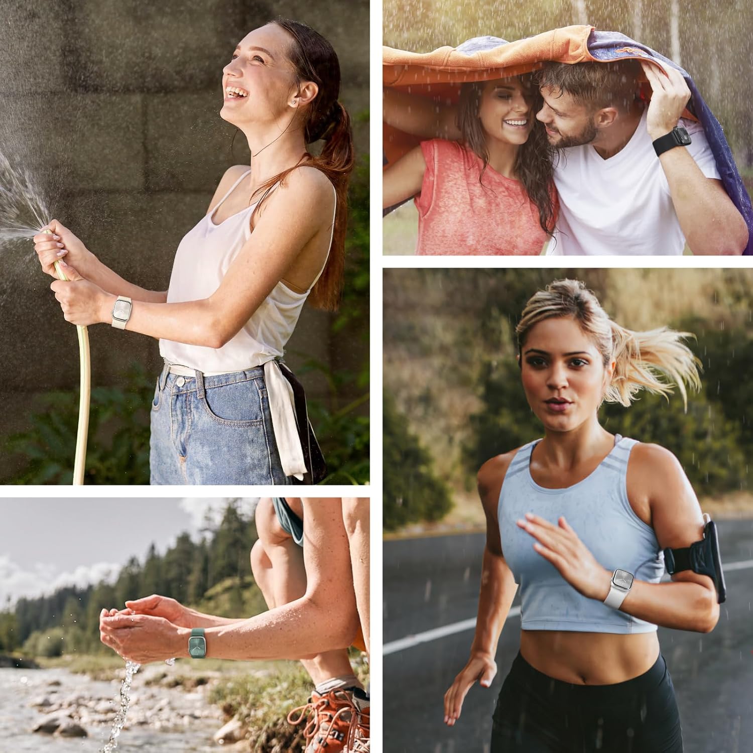 8-Pack Stretchy Nylon Braided Solo Loop Bands – Adjustable Apple Watch Straps for Men  Women, Fits 38mm-49mm