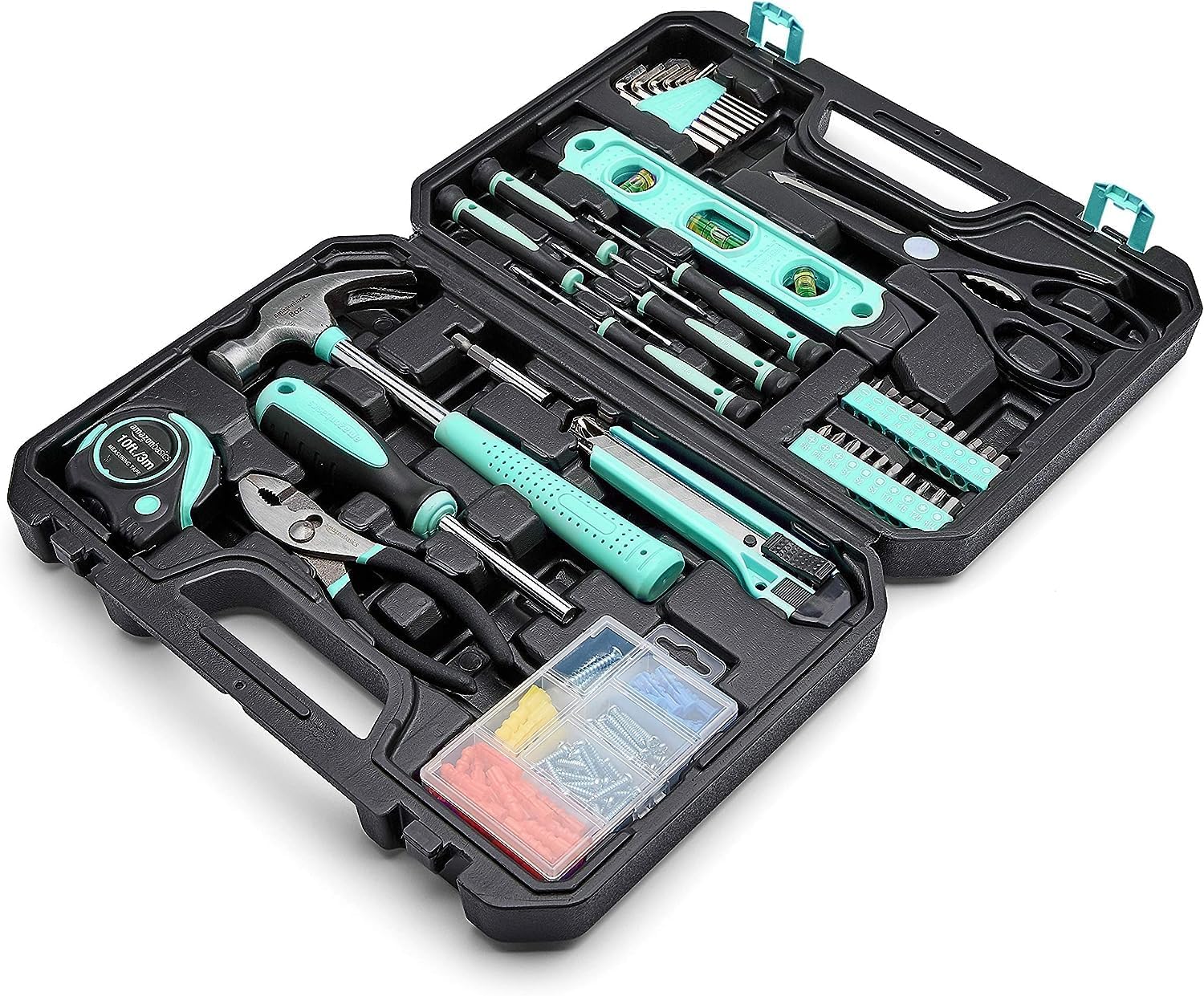 142-Piece Household Tool Kit with Storage Case – Essential Home Repair