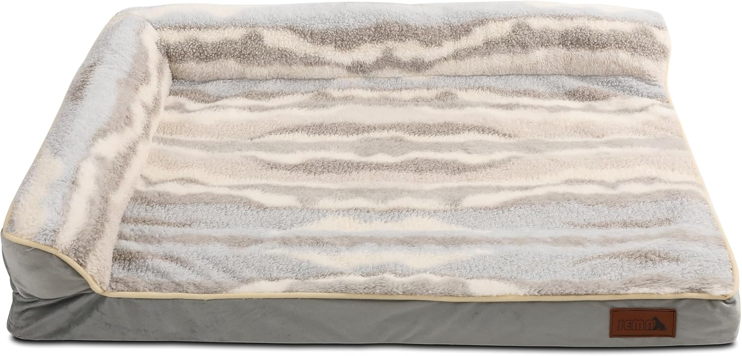 Orthopedic Dog Bed – Large, L-Shaped Sofa with Washable Cover high-quality