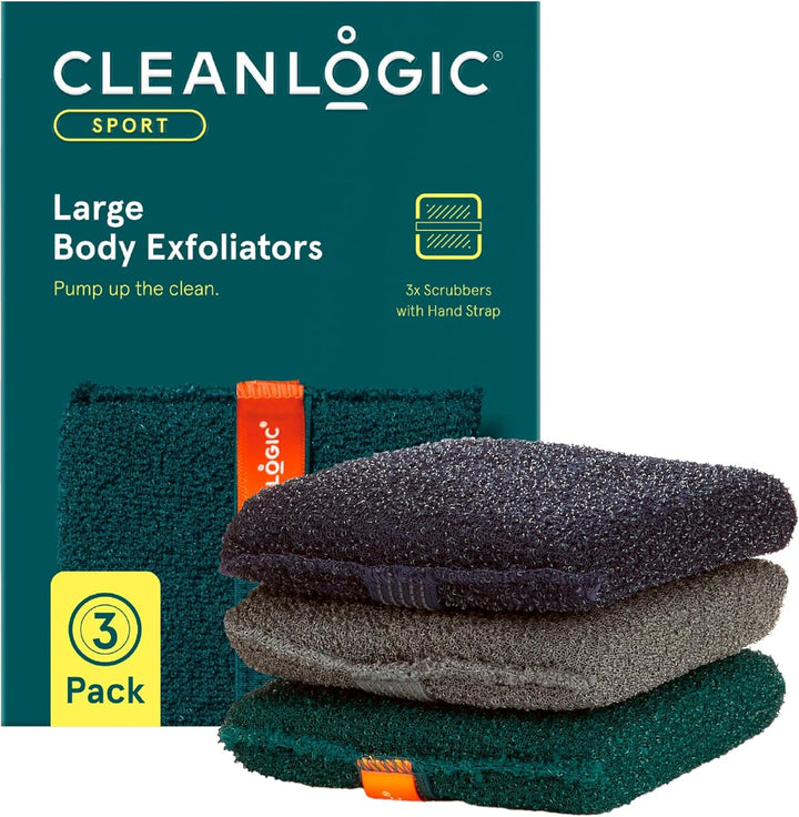 Sport Exfoliating Body Scrubber, Large Exfoliator Tool for Athletes,
