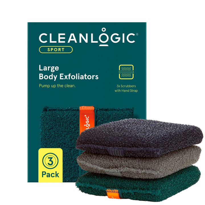 Sport Exfoliating Body Scrubber, Large Exfoliator Tool for Athletes,