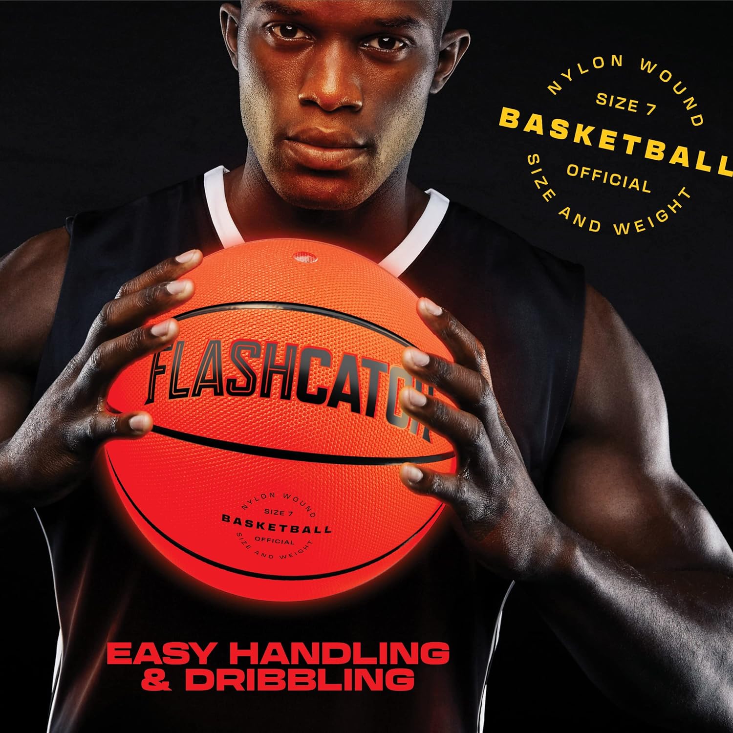 Light Up Basketball with LED Glow – Official Size, Outdoor Fun
