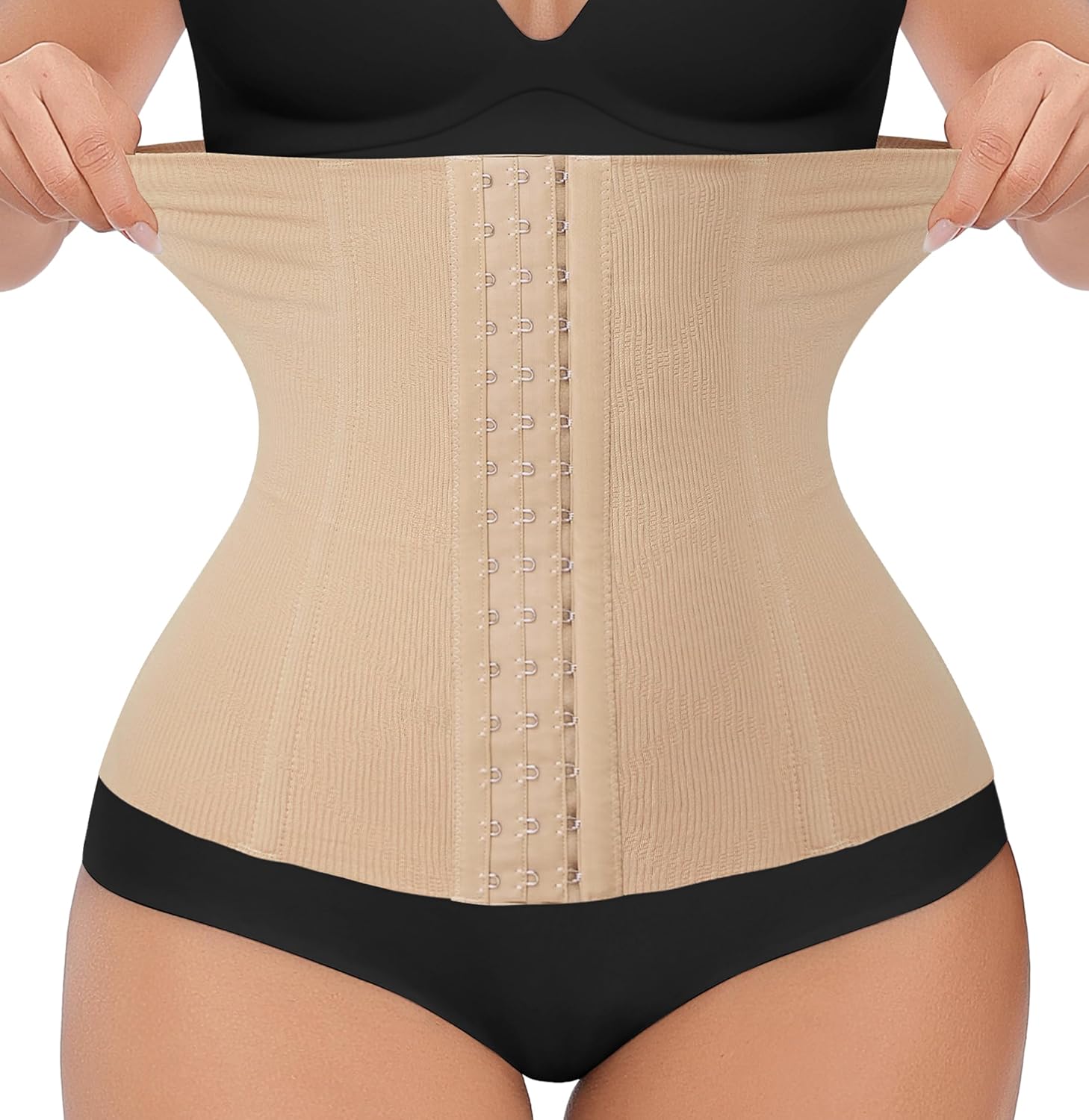 Postpartum Waist Trainer Corset – Tummy Control Shapewear Girdle