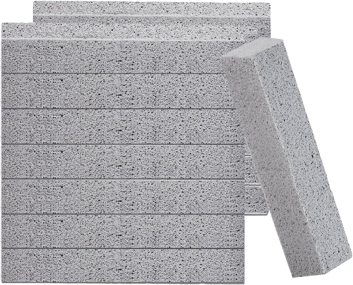14 Pack Pumice Stones for Toilet Bowl Cleaning – Removes Hard Water Rings – Multipurpose Stones for Toilets, Bathtubs, Grills, Swimming Pools & Sinks