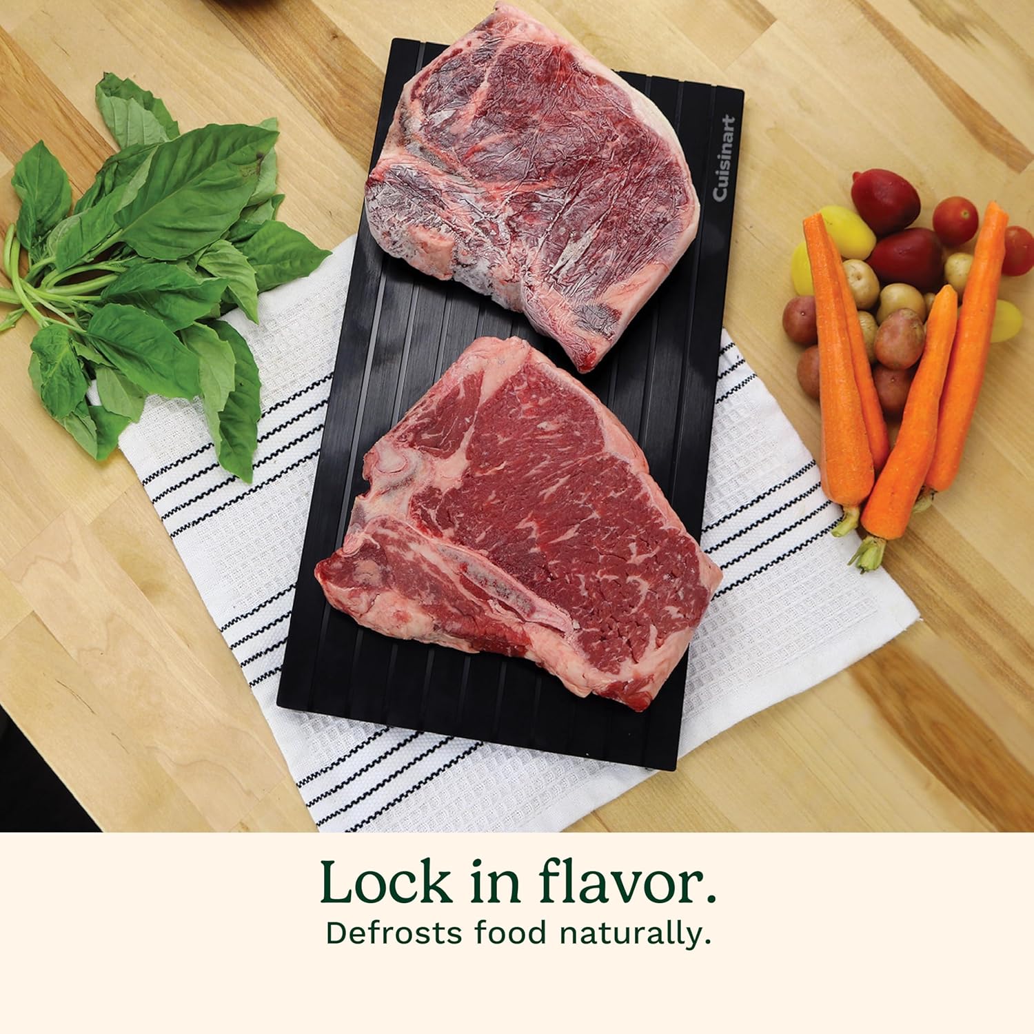 Cuisinart BBQ Defrosting Tray – Conductive Aluminum Rapid Thaw Plate