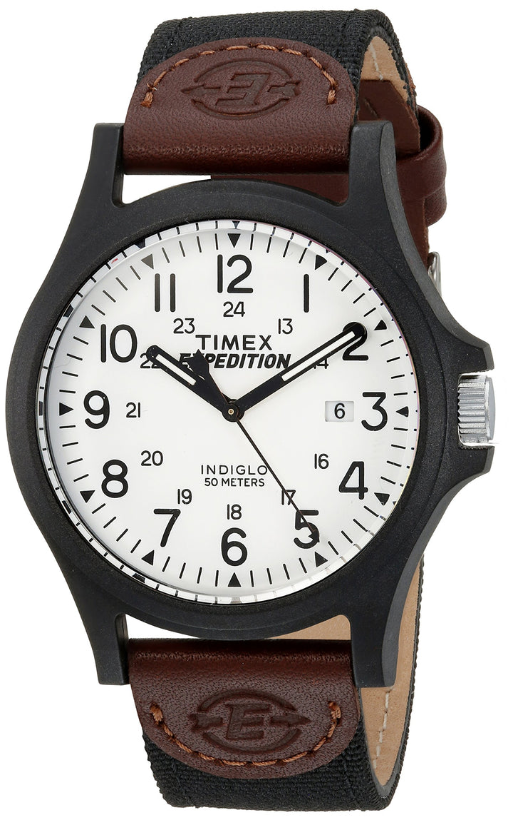 Timex Men's Expedition Acadia 40mm Watch – Stylish Triple Black Design