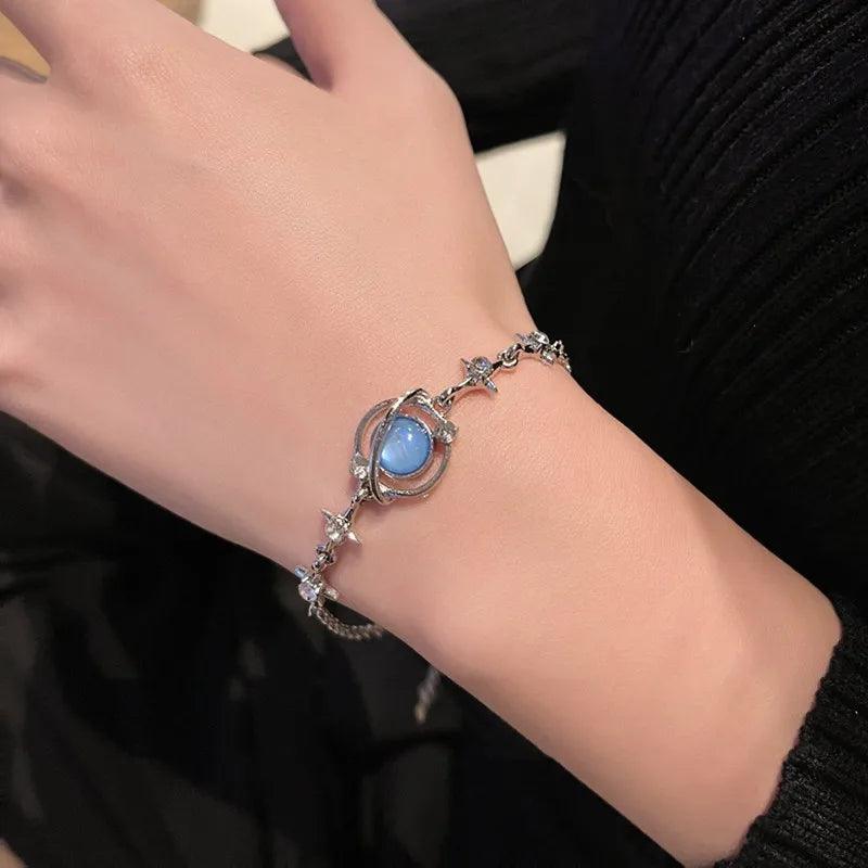 925 Sterling Silver Bracelets: Star, Pearl, Stone, Heart Charms - Heart Crafted Gifts